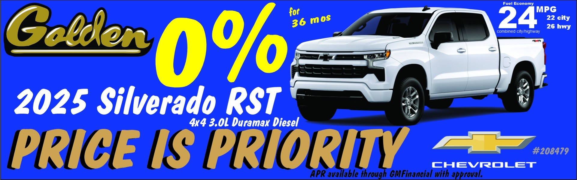 Silverado RST offer